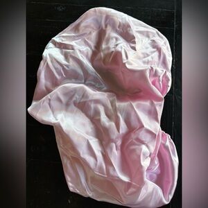 Brand New Pink Satin Bassinet Sheet